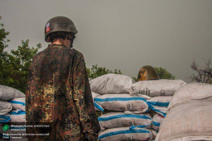 Блокпост у Горловки: усталая граница на линии огня