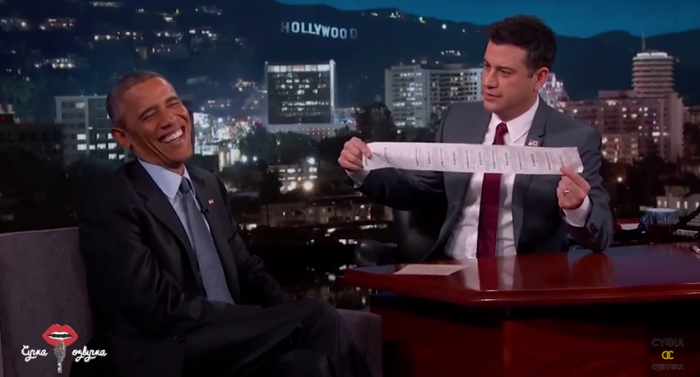 Обама лайв шоу