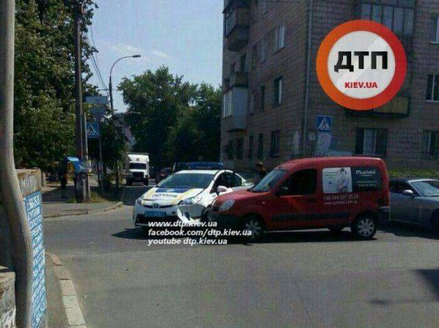 ДТП с участием автомобилей новых патрульных