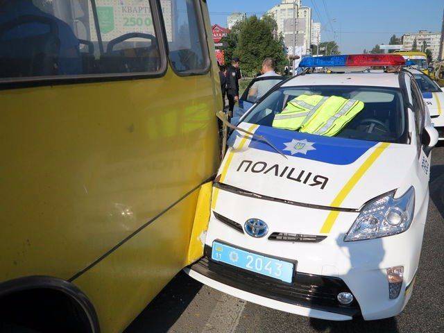 ДТП с участием автомобилей новых патрульных