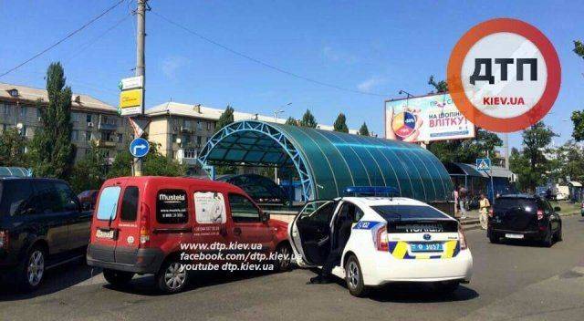 ДТП с участием автомобилей новых патрульных