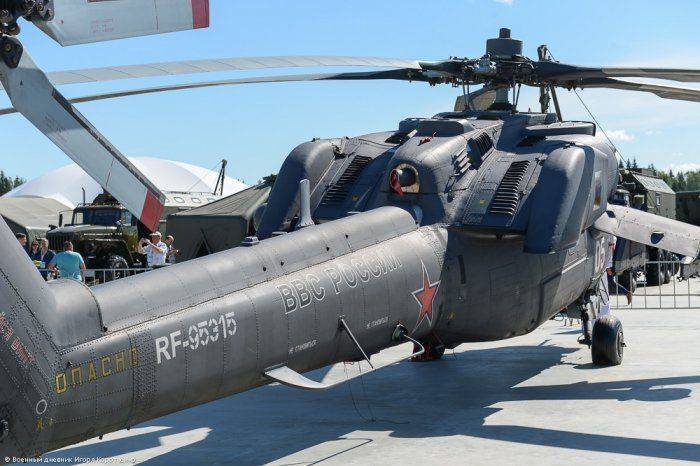 Серийный ударный вертолет Ми-28Н
