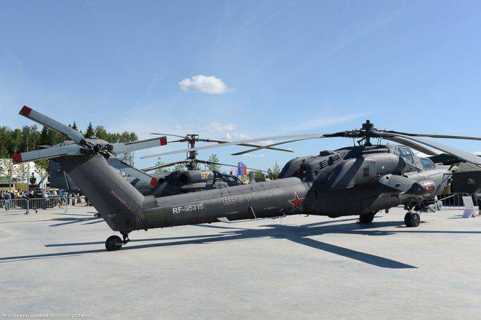 Серийный ударный вертолет Ми-28Н