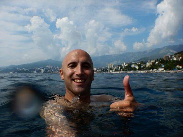 Грэм Филлипс в Крыму