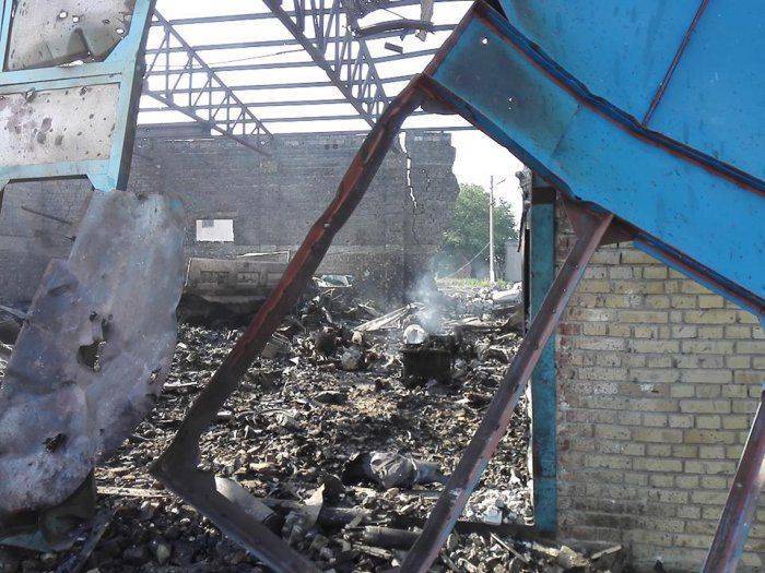 В зоне АТО уничтожен штаб 34-го батальона