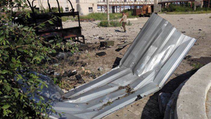 В зоне АТО уничтожен штаб 34-го батальона