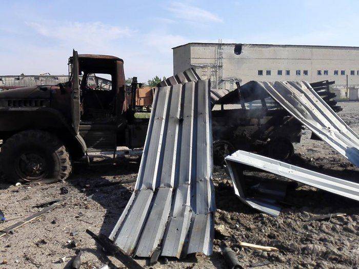 В зоне АТО уничтожен штаб 34-го батальона