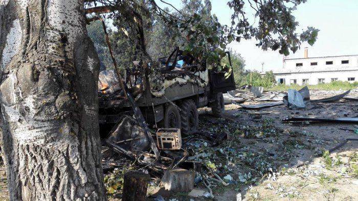 В зоне АТО уничтожен штаб 34-го батальона