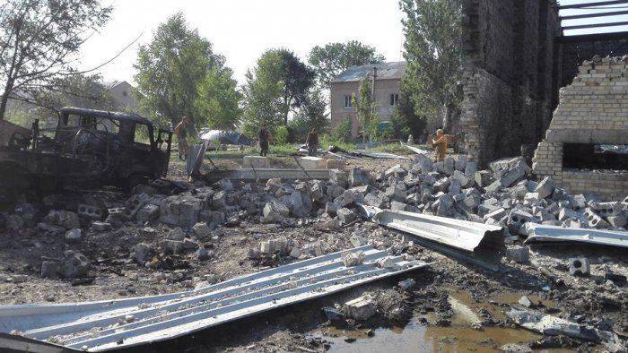 В зоне АТО уничтожен штаб 34-го батальона