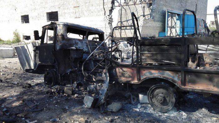 В зоне АТО уничтожен штаб 34-го батальона