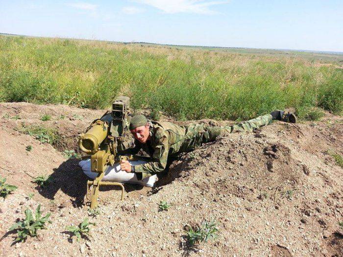 Ополченцу, подбившему в бою украинский танк и БМП, всего 22 года