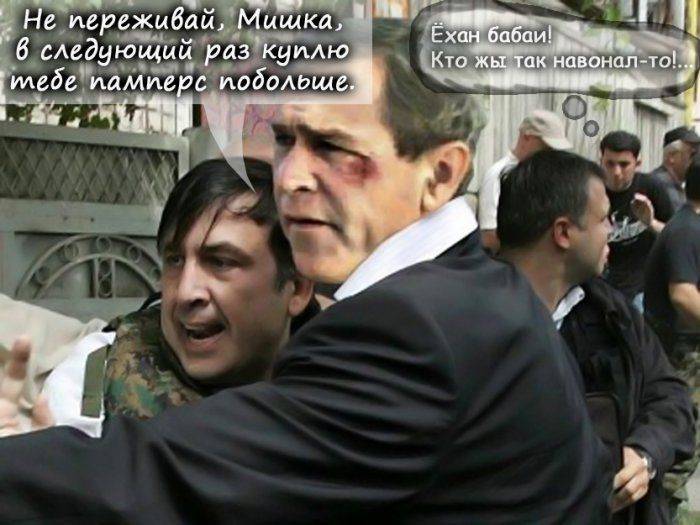 Саакашвили: Украина — единственная в Европе, кто не боится армии Путина