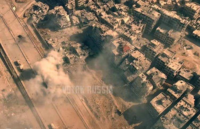 Штурм Джобара. Дамаск. Захватывающий видеоклип от российского военкора