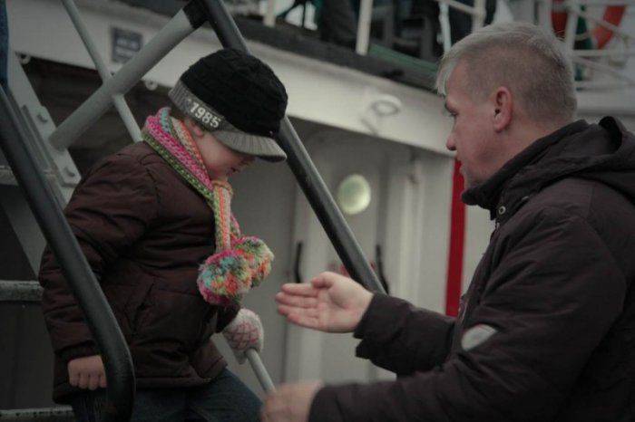 Парусник "Крузенштерн" стоит в центре Петербурга в последний раз