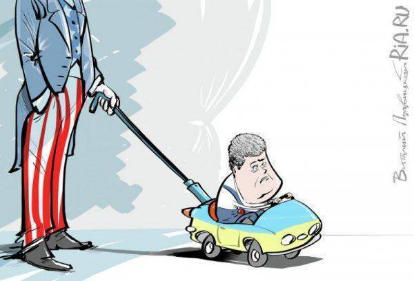 Колониальные хроники: США управляют Украиной в ручном режиме  