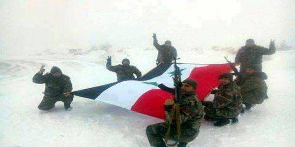 Сводка антитеррористических операций Сирийской армии за 2 января