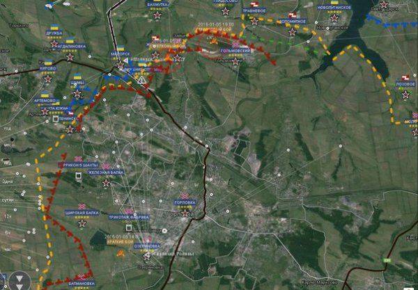 Сводки от ополчения Новороссии 6 января 2016