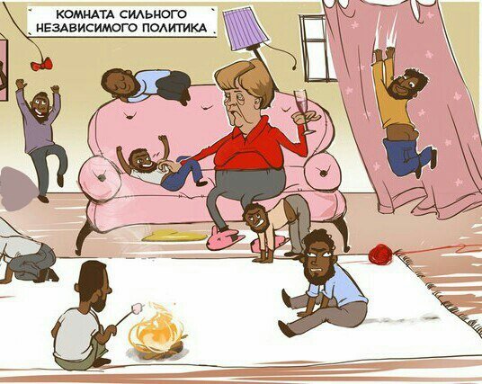 Страны восточной Европы против Меркель!