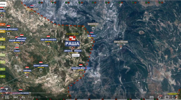 Обзор карты военных конфликтов на Ближнем Востоке от 22.02.2016