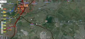 Обзор карты боевых действий на Донбассе от 23 .02. 2016г