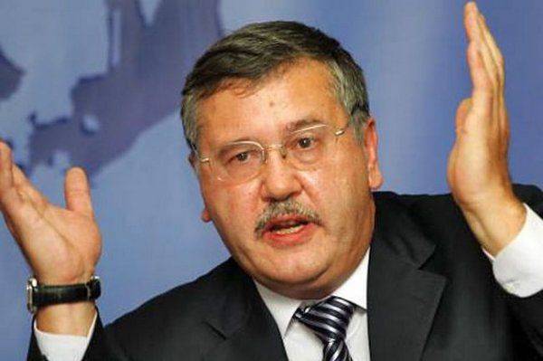 Анатолий Гриценко назвал западных кураторов Украины «политическими животными» 