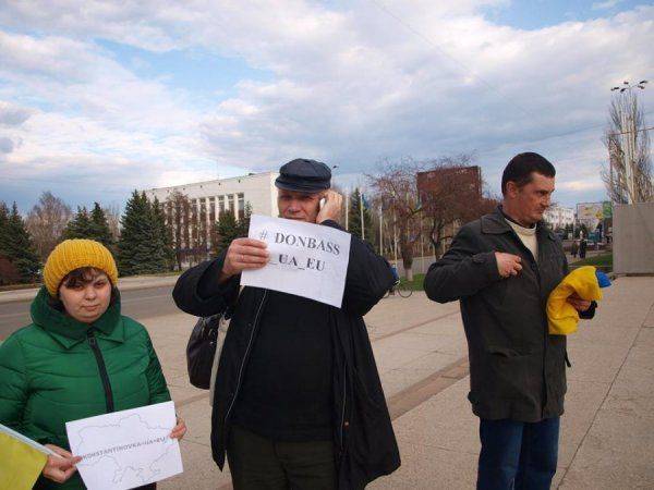 Многотысячный митинг за евроинтеграцию...