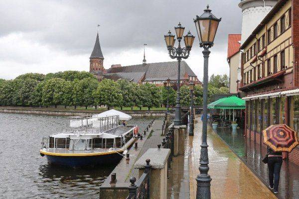 В Калининграде запущен первый пассажирский теплоход, построенный в регионе