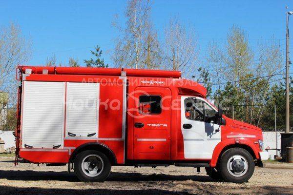 Автомобильный завод «Чайка-Сервис» выпустил пожарную автоцистерну на базе ГАЗон NEXT