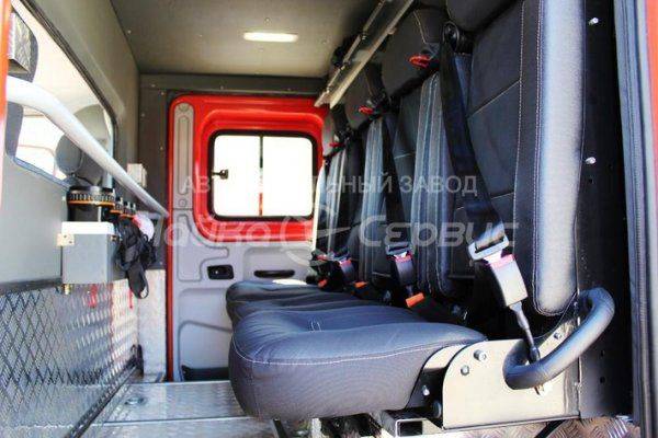 Автомобильный завод «Чайка-Сервис» выпустил пожарную автоцистерну на базе ГАЗон NEXT