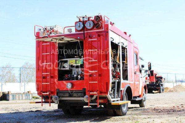 Автомобильный завод «Чайка-Сервис» выпустил пожарную автоцистерну на базе ГАЗон NEXT