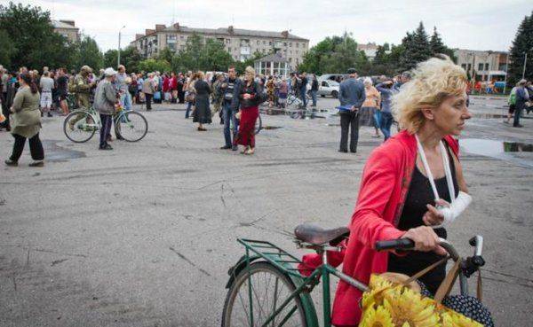 Жители Донбасса «почти не хотят в Россию»