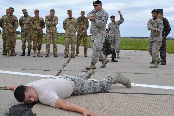 Опять заграничные гости учат украинцев чему-нибудь и как-нибудь