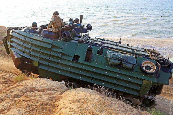 Американский десант на учениях "Си Бриз-2016"