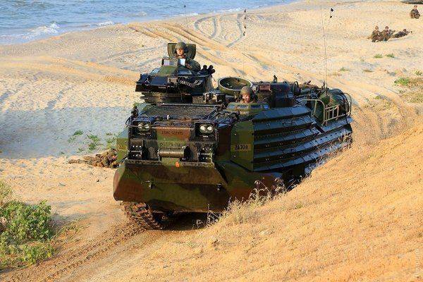 Американский десант на учениях "Си Бриз-2016"