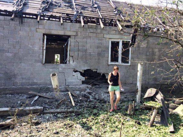 Сволочи: Украинские войска подвергли Донецк мощному обстрелу