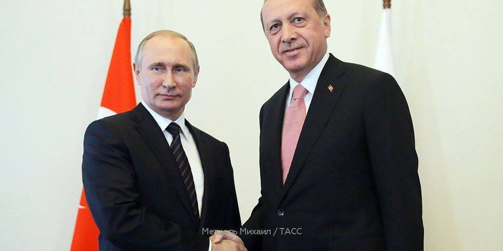 Пресс-конференция Владимира Путина и Реджепа Тайипа Эрдогана 