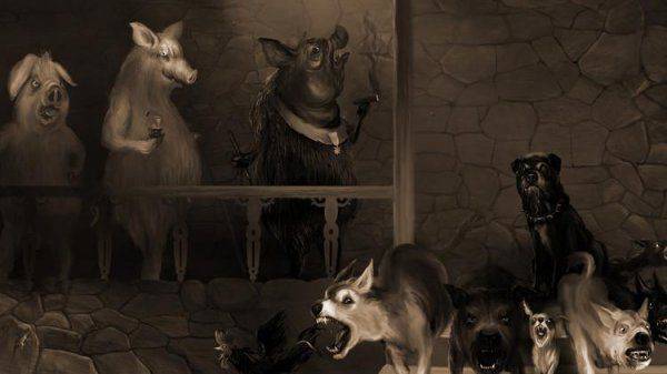 Зверская печать Запада