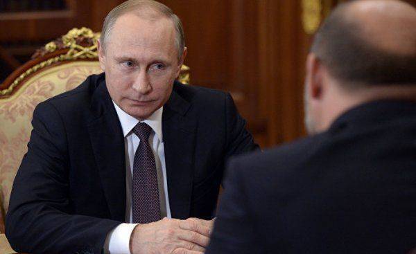 Загадочные фотографии президента Путина