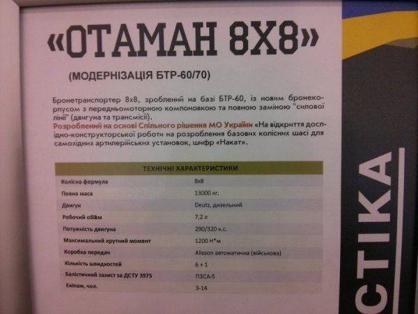 «Отаман» с головой «Гвоздики» вместо «Рака»