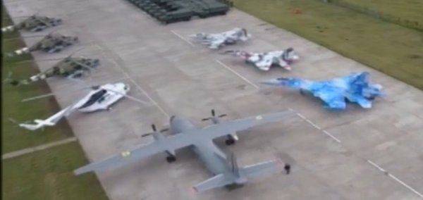 Передача военной техники для украинской армии в Чугуеве