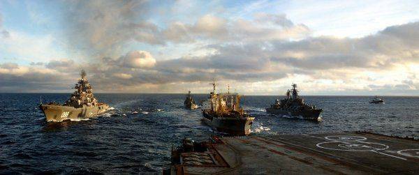 Флот России: первый боевой поход авианосной эскадры
