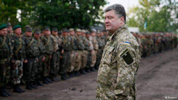 Война на Украине в интересах Порошенко