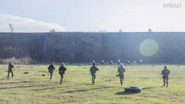 Секретный антитеррористический отряд спецназа ДНР за работой