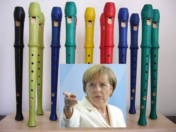 Духовые скрепы. Меркель придумала, как решить главные проблемы Германии