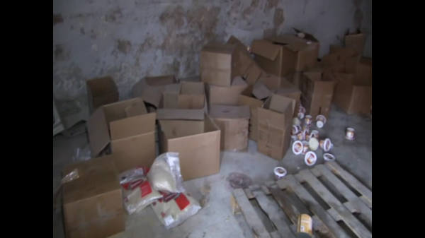 В Алеппо обнаружены склады с провизией из США