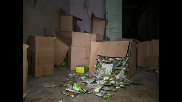 В Алеппо обнаружены склады с провизией из США