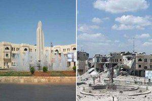 Рай и ад Сирии: фотосравнение — до и после