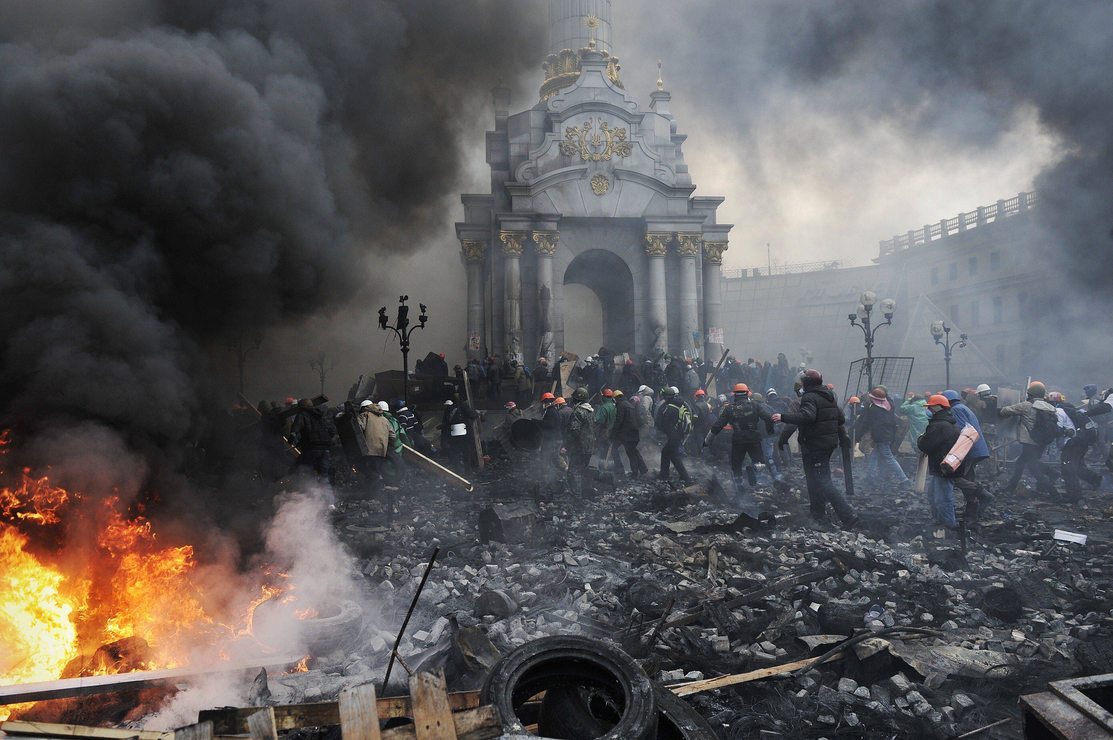 Майдан часть 1. Киев 2014.