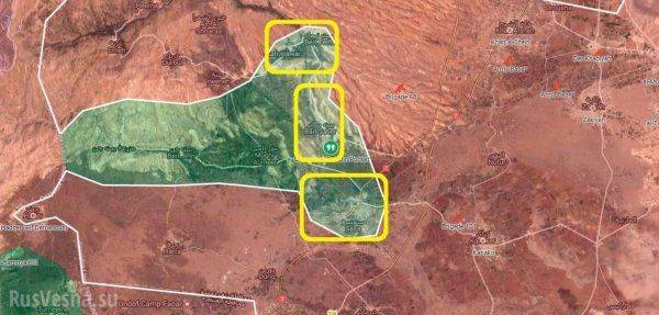 Армия и ВКС РФ штурмуют позиции банд и выбивают их на границе с Кунейтрой