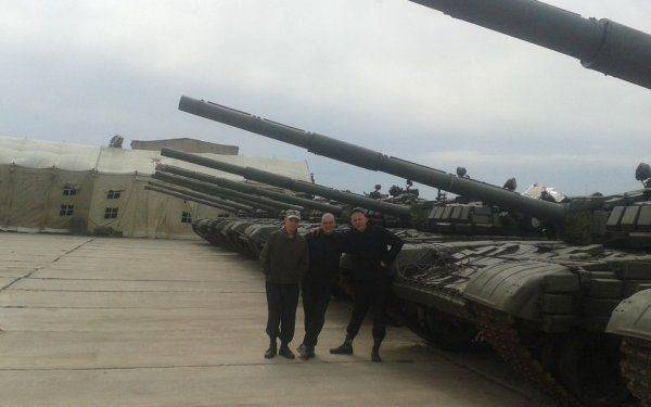 Ситуация с танками Т-72 ВСУ в 2016 г